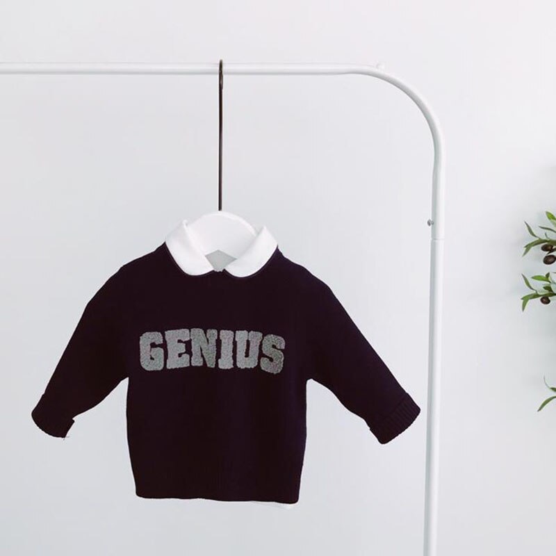 3-24M Baby Jungen Frühling und Herbst zur Seite fahren Kleinkind betroffen Warme Lange Hülse Buchstaben Absicherung Mantel Art Baumwolle ausflug Kleidung