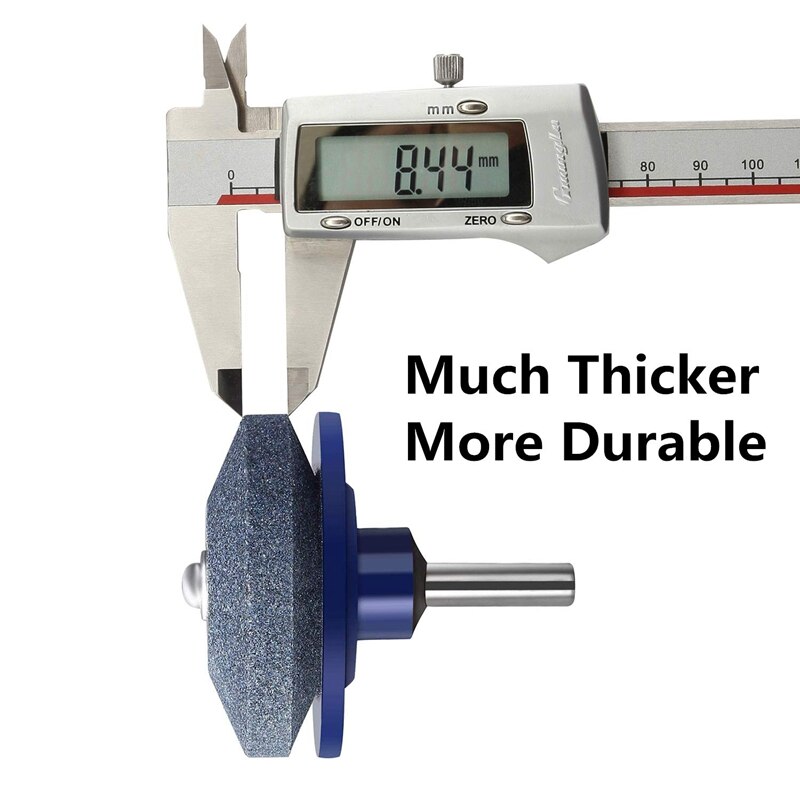 4 stuks grasmaaier messen slijper universeel multi-scherp rotatie grasmaaier slijpen voor boormachine handboor en grasmaaier messen