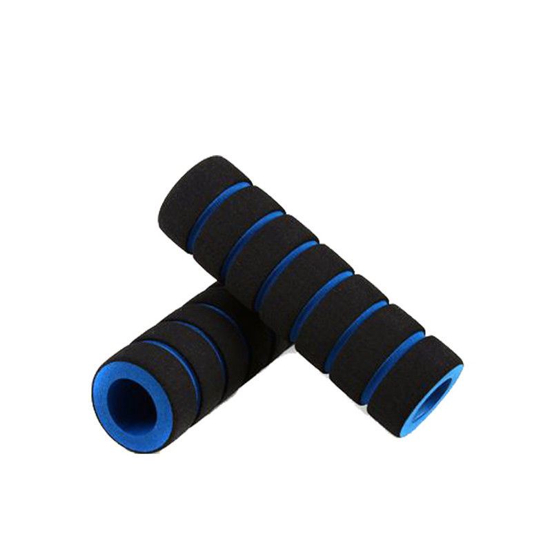 2Pcs Bike Racing Bicycle Motorcycle Handle Bar Foam Sponge Grip Cover Non-slip Soft Handlebar Mountain Bicycle Grips