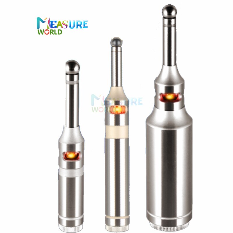 Electronic Edge Finder 16mm Shank 16mm 20mm 32mm Probe with LED&amp;Beep Quickly Locate Work Edges Total 110mm For CNC Milling Gauge