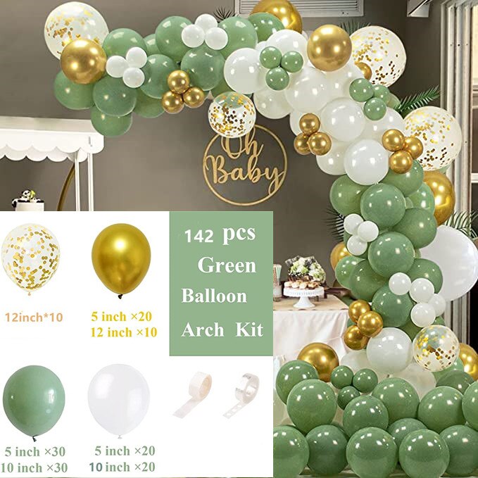 White Themed Balloon Garland Arch Kit Bride to be Latex Balloon Wedding Birthday Party Decoration White Globos Baby Shower: Style6