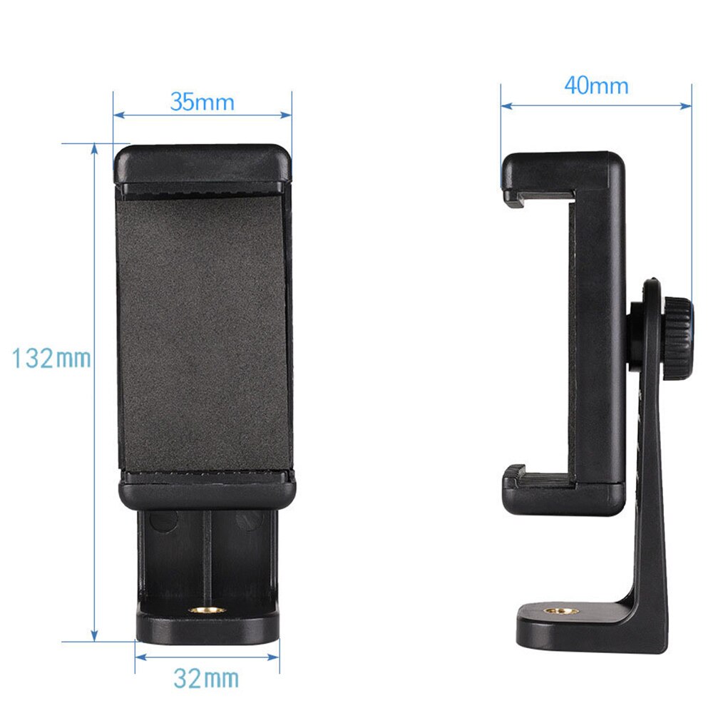 Mobiel Statief Mount 360 Graden Rotatie Mobiele Telefoon Stand Mobiele Telefoon Clip Houder Verticale Bracket Adapter Voor Samsung Iphone