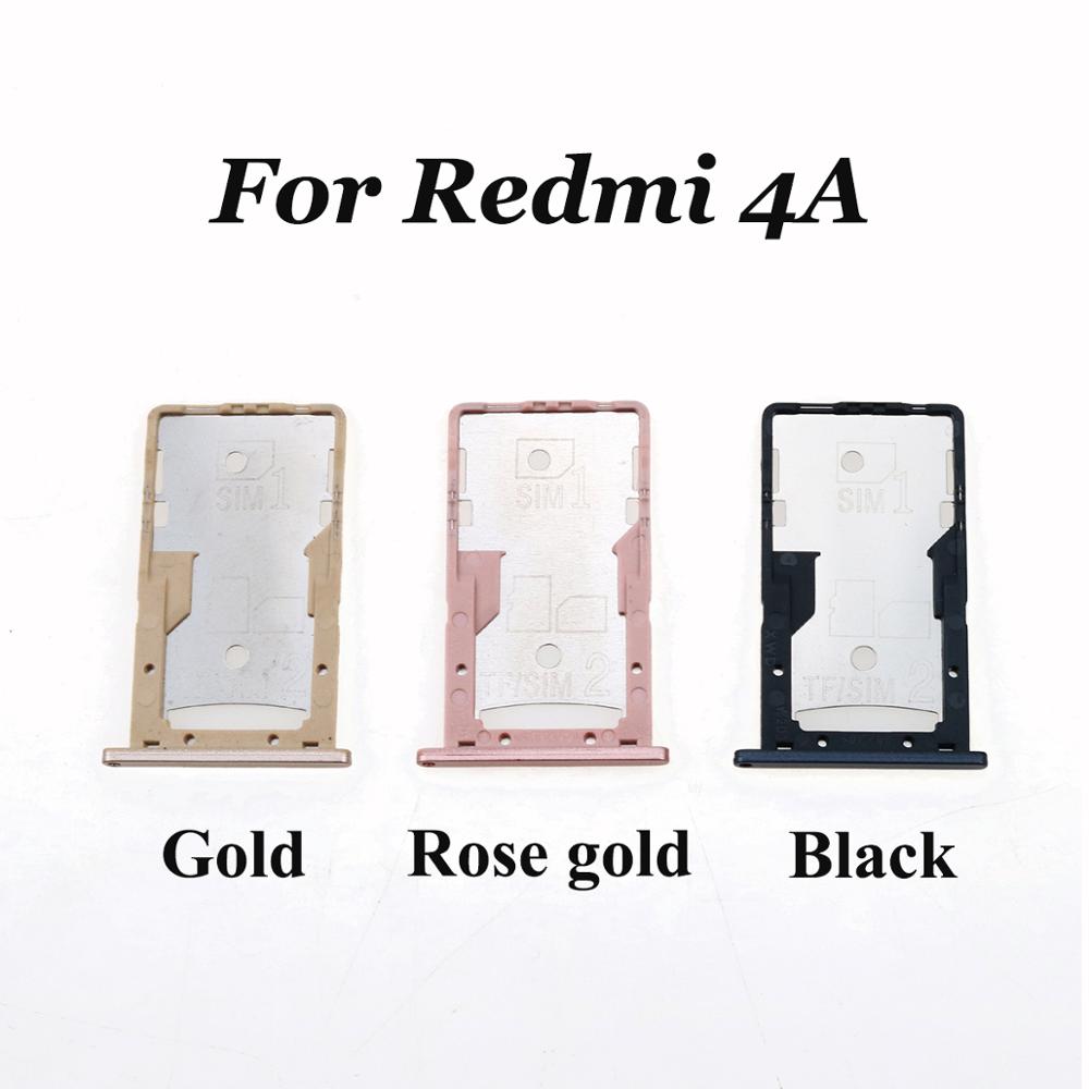 YuXi For Xiaomi Redmi 4A / 4X / 4 / Note 4X SIM Card Tray Socket Slot Holder Adapters Replacement Spare Parts for Redmi note4X