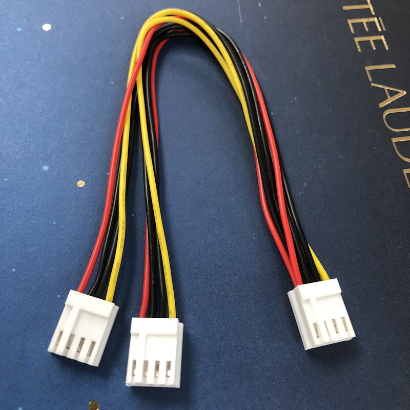 2 kpl/erä itx fdd levyke 4 pin naaras 2.54mm to 2 x 4 pin naaras dual 4 pin pieni 4 pin muunnin virtalähde johdot kaapeli johto 20/30cm