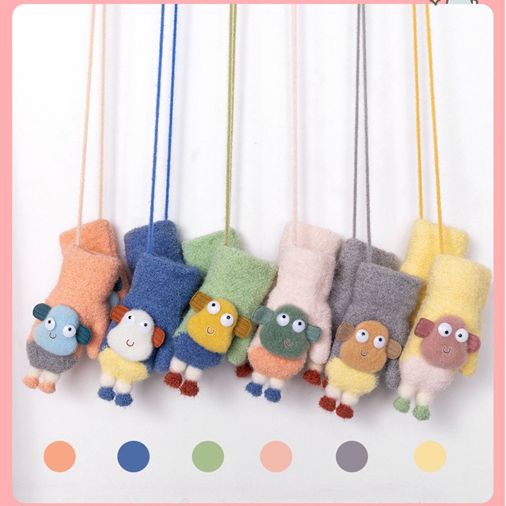 Jongen Meisje Baby Peuter Kinderen Kids Leuke Winter Gebreide Handschoenen Wanten Dikker Wanten