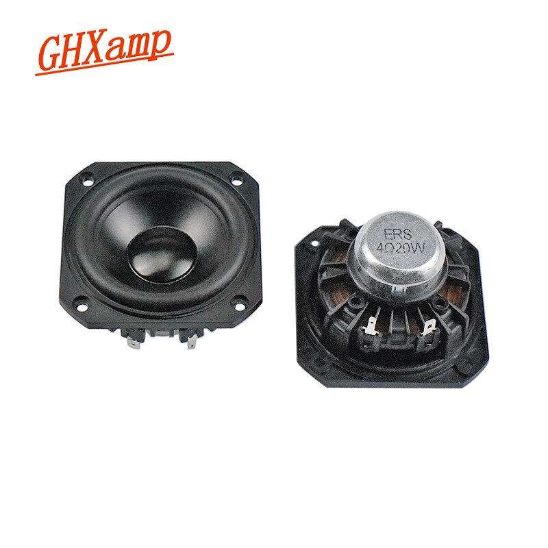 Denemarken 3 Inch Full Range Speaker Neodymium Aluminium Kegel Vocal Gif Speaker 4oHM 20W 2 Stuks