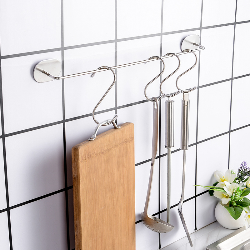 4 Maten S-Vormige Haken Multifunctionele Universele Rvs Hanger Thuis Badkamer Keuken Kapstok Organizer Houder gereedschap