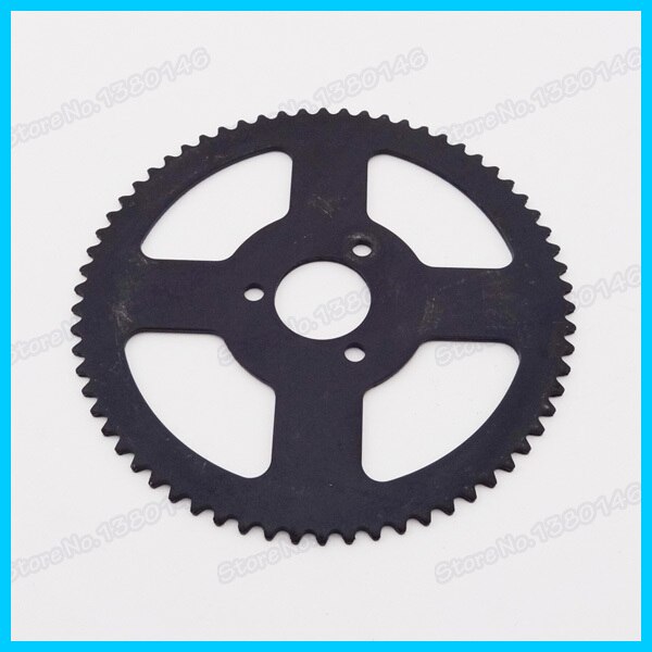 Piñón trasero de 25H y 66 dientes para Mini Moto, accesorio chino de 2 tiempos, y 49cc 47cc, Dirt Pocket, Atv, Quad