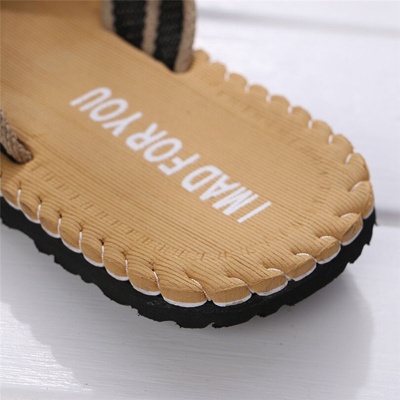 SIKETU Männer kippen-Flops Schlecht Strand Sandalen Hausschuhe für Männer Wohnungen hoch oben-Unterhose Schuhe Männliche Männer Sandalen drinnen & draussen A30