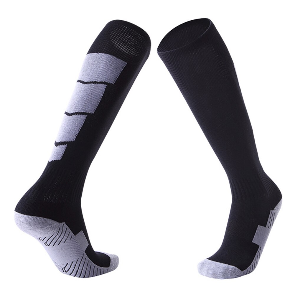 Vuxen andas fotboll fotboll sport träning män sport high tube strumpor