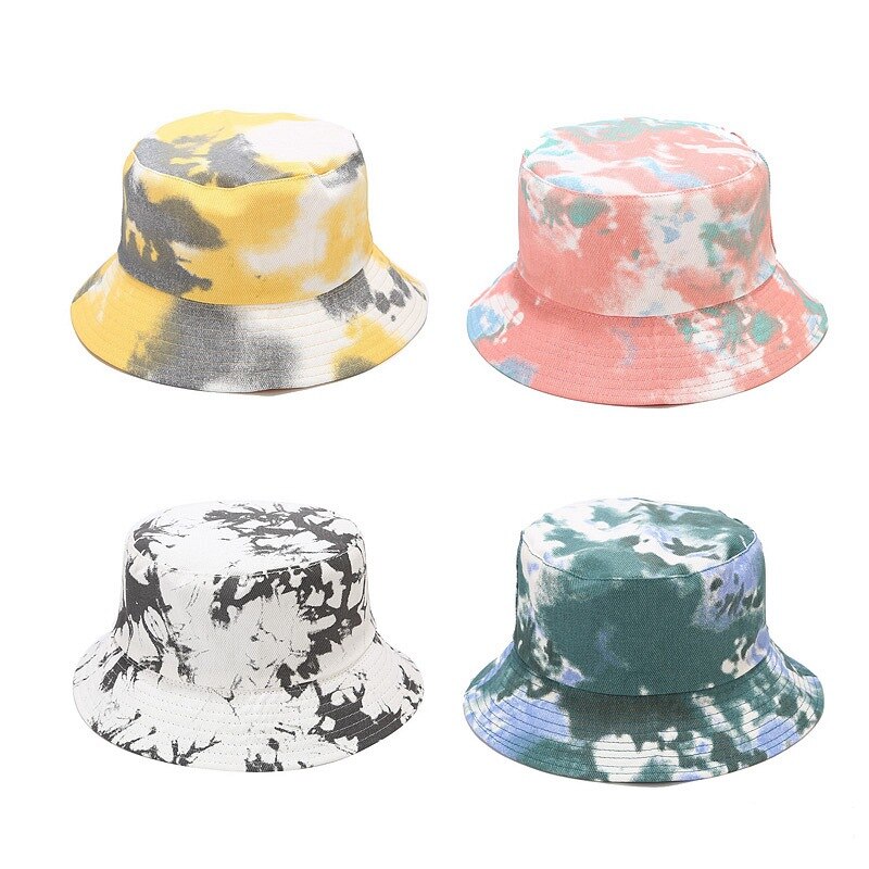 Ms Man Hoed Emmer Cap Panama Zomer Harajuku Emmer Hoed Dye Visser Hoed Katoen Omkeerbare Bob Emmer Cap zonnehoed