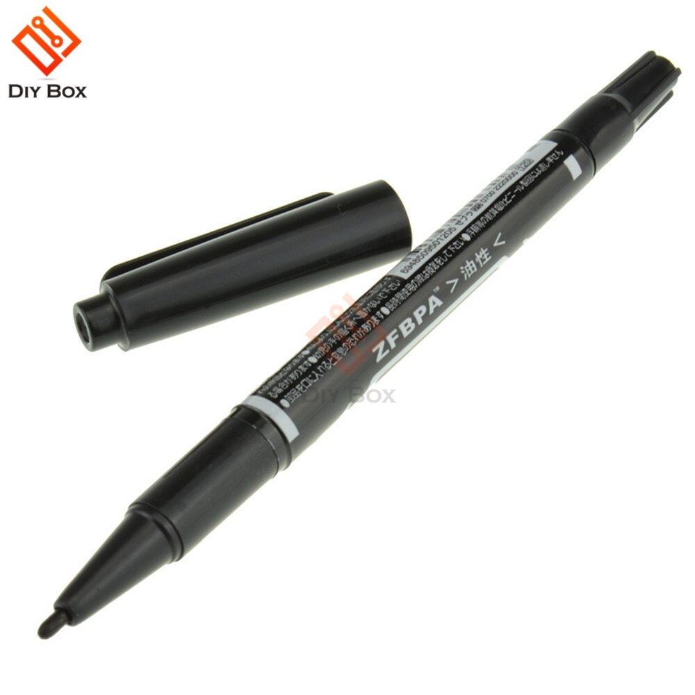 5Stck CCL Anti-ätzen PCB Leiterplatten Tinte Marker Dual-seite Schreiben Stift Für DIY PCB Reparatur sterben Gedruckt Schaltplan