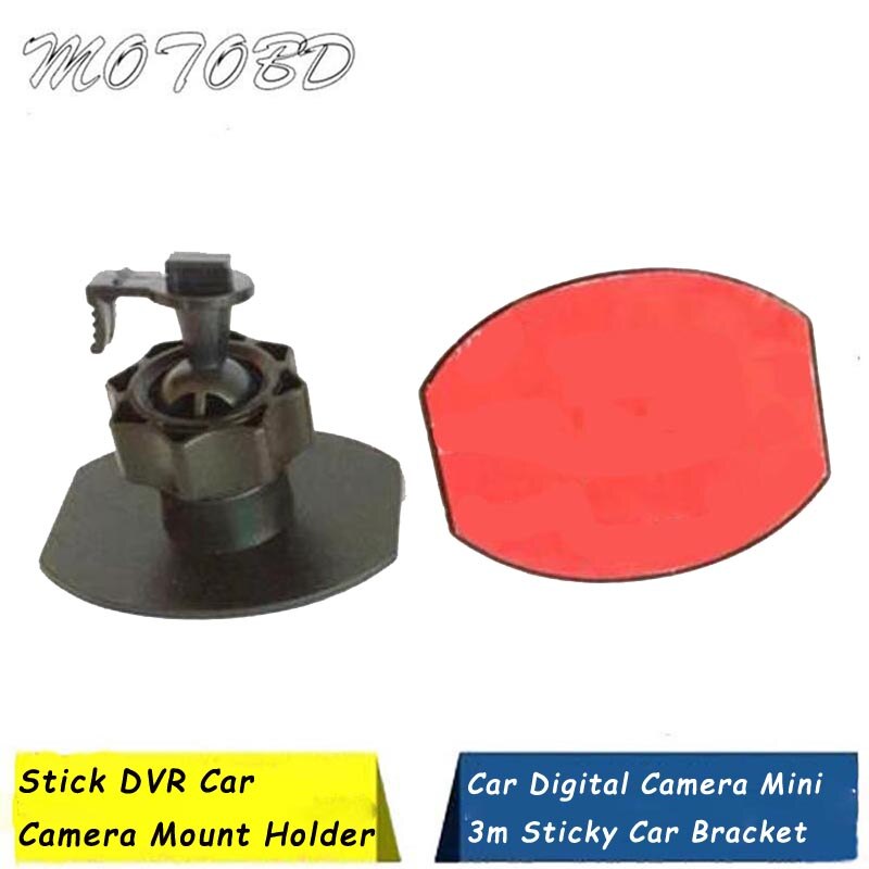 Soporte adhesivo para cámara de coche, palo de pasta 3M, DVR, para GT680W, Mini cámara Digital de coche, 3m