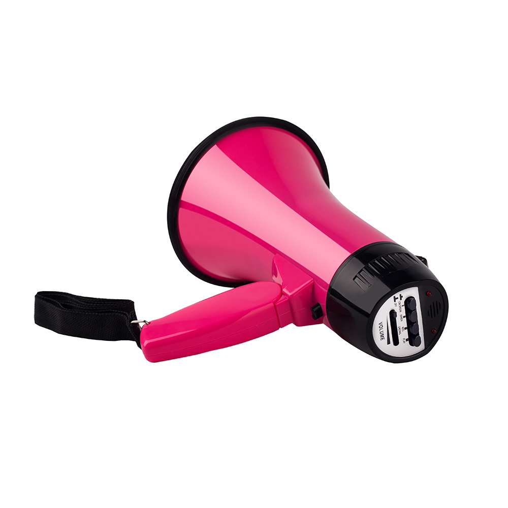 Multi-color Mode Handheld Megafoon Treble High-Power Hoorn Draagbare Opname Versterker