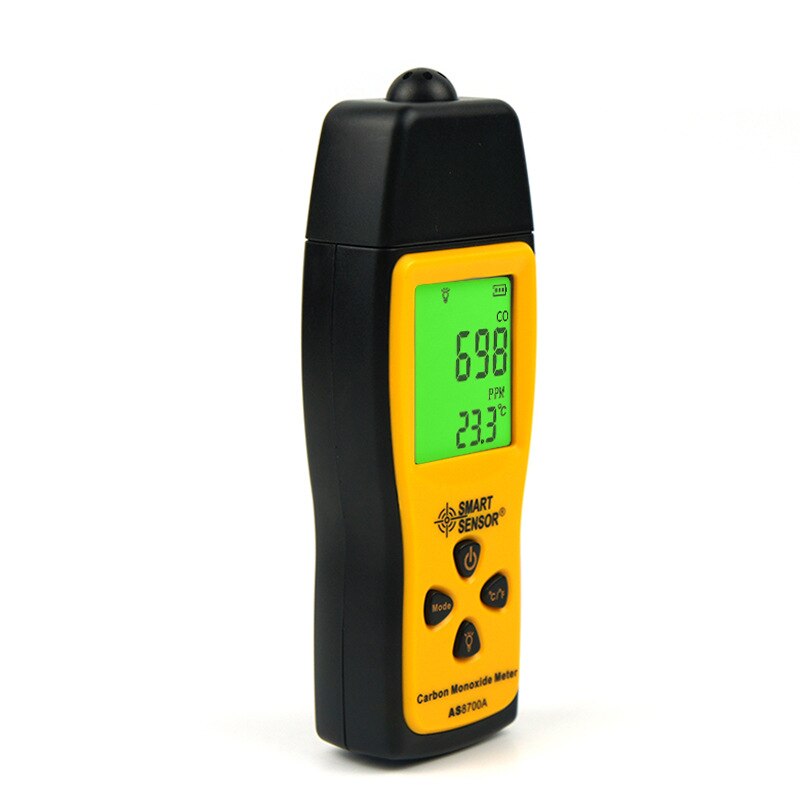 Holdbare kulilte detektorer co gaslækage sensor alarm håndholdt tester hjem sikkerhed seguridad tilbehør