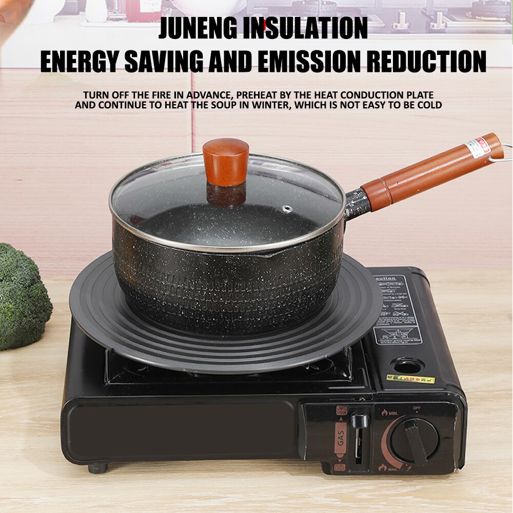 Plaque conductrice de chaleur pour cuisinière à Induction, en aluminium, diamètre 24/28cm, convertisseur de disque, accessoires pour cuisinière
