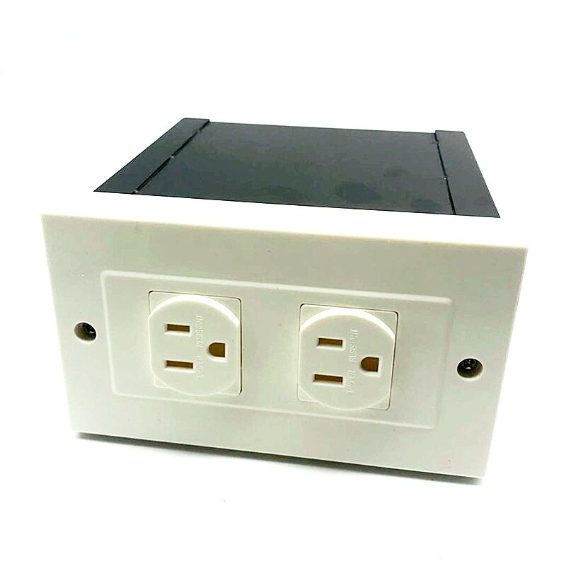 Imitation Double Plug Socket Wall Safe Security Secret Hidden Stash Box Covert Diversion Safe with a food grade smell proof bag