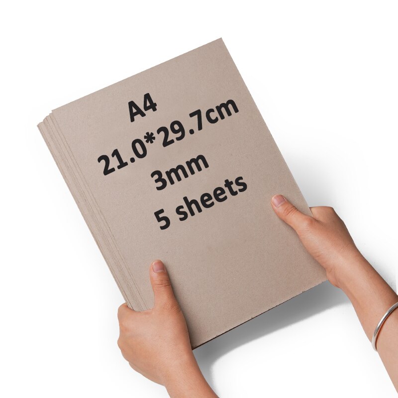 A4 A3 Gray Thicked Kraft Paper DIY Handmake Card Making Craft Paper Thick Paperboard Grey Cardboard 3MM Chipboard Backing Board: pink