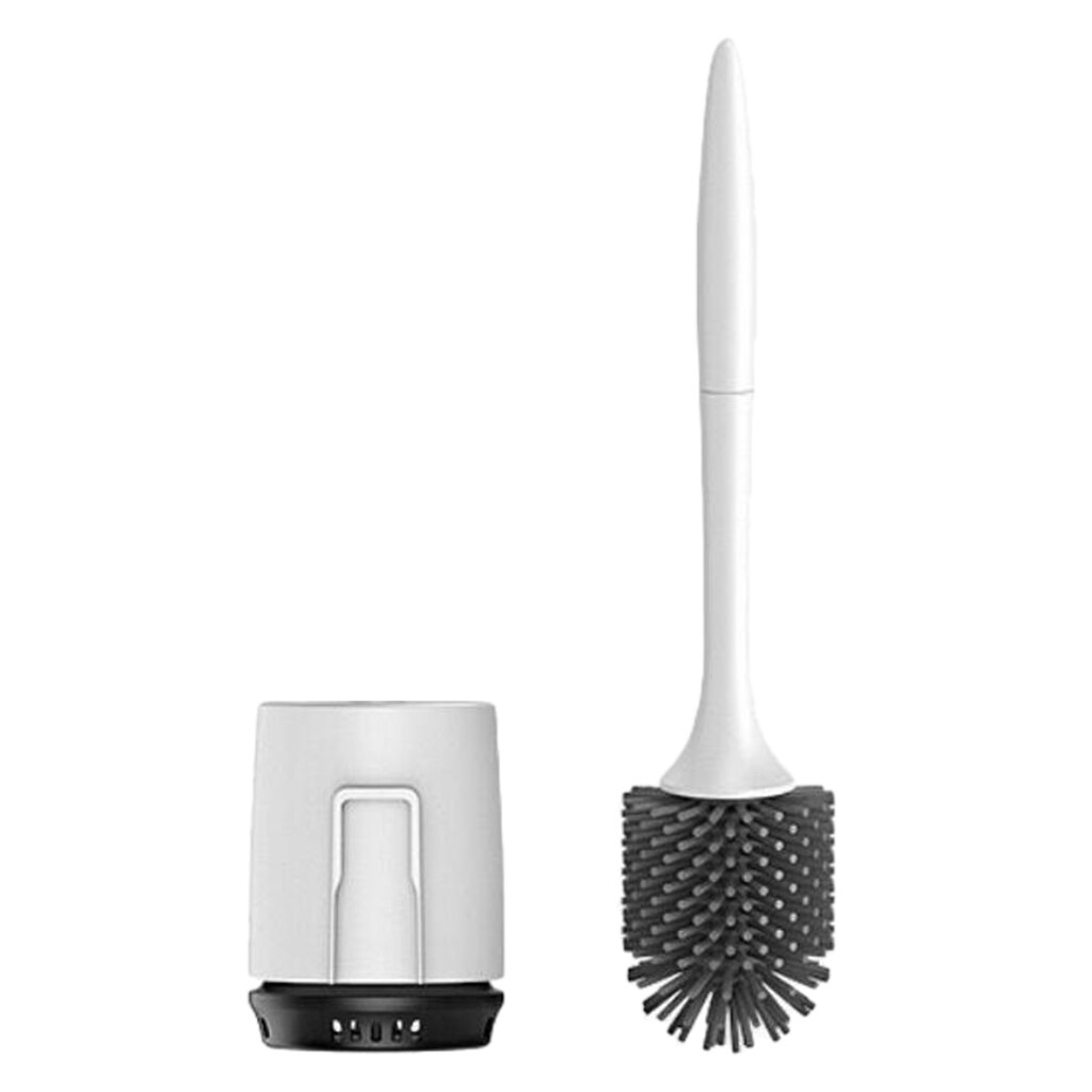 Bathroom Toilet Cleaning Brush with Bristle Wall Mounted / Floor Standing: Wall Mounted