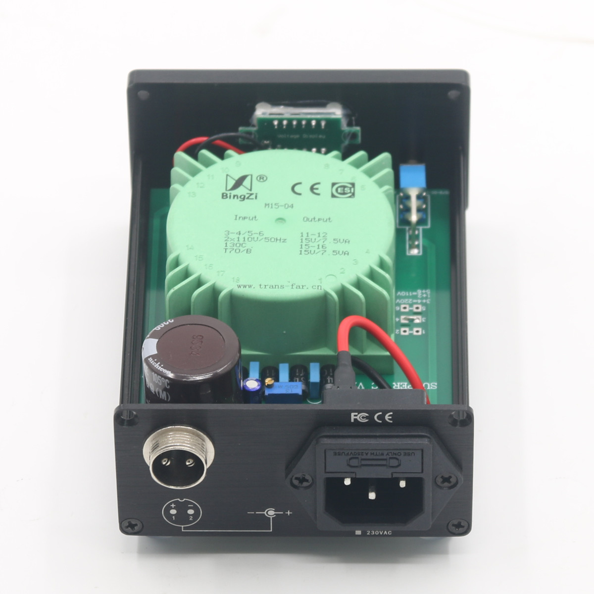 Finished HIFI 15W bingzi Linear Power USB/DAC/External Power Supply DC5V 9V 12V 15V 18V 24V