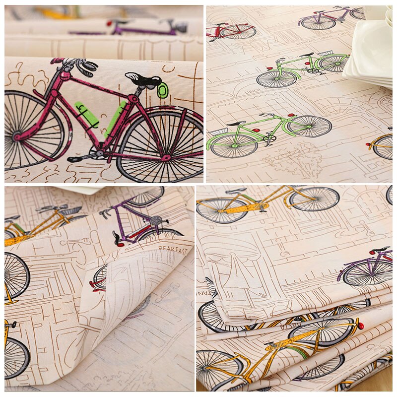 Polyester Katoen Dieren Cartoon Print Canvas Stof Voor Huisdecoratie Foto Achtergrond Doek W300022