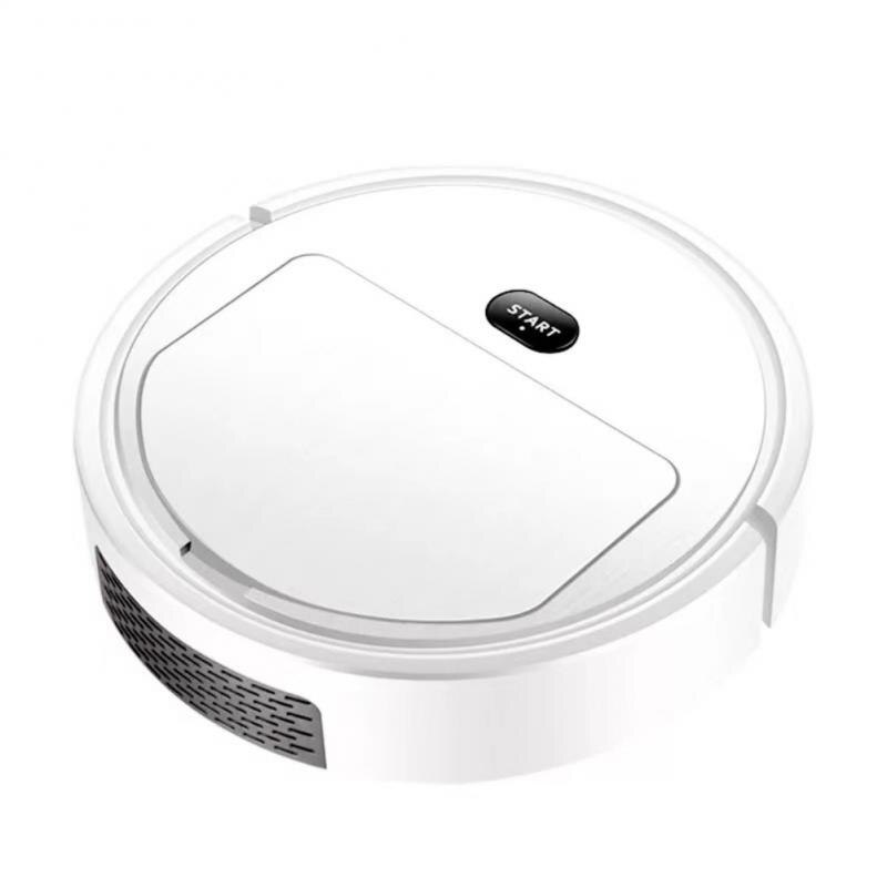 Automatic Vacuum Cleaner Robot Smart Wireless Sweeping Dry Wet Cleaning Machine Charging Intelligent Vacuum Cleaner Smart Home: white Without brush