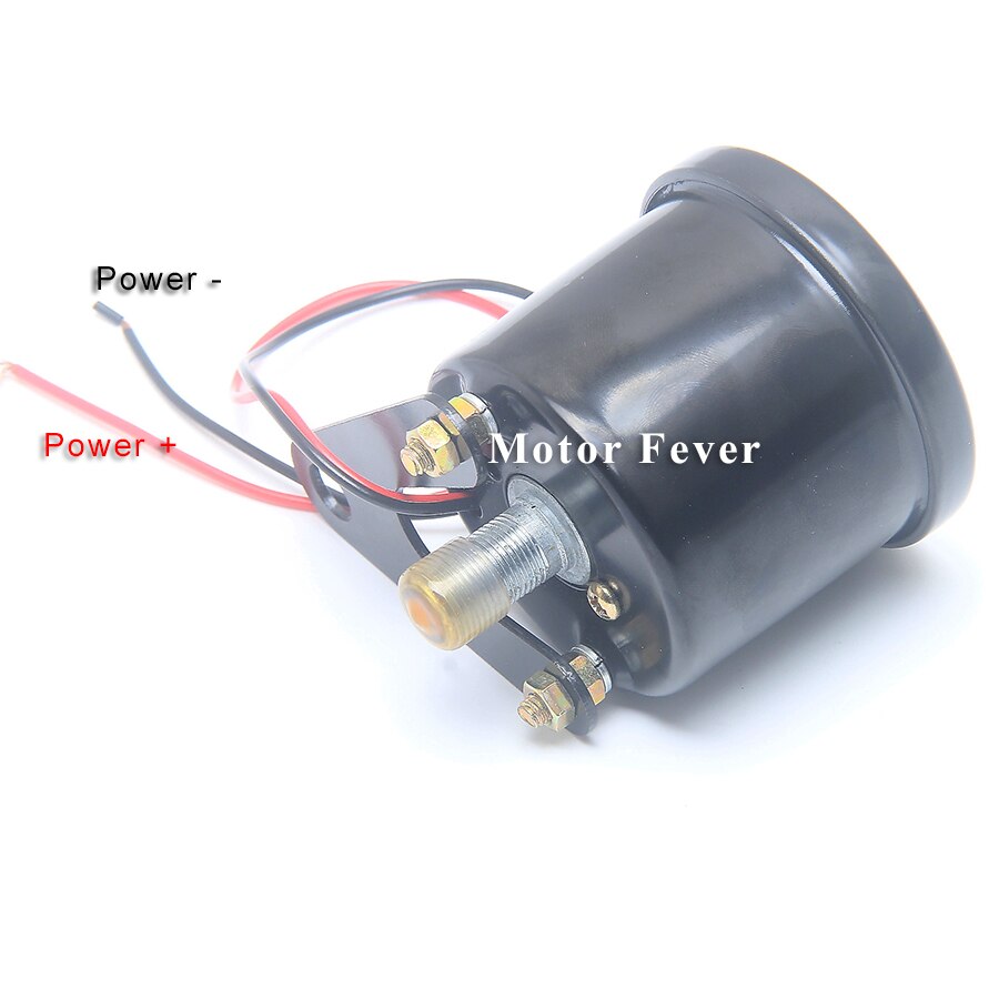 Motorfiets Mechanica Snelheidsmeter Indicator Kilometerstand Instrument 0-180 km/h 12V voor Cafe Racer Snelheidsmeter Harley Meter kilometer