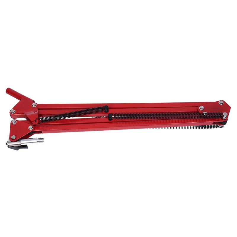 Extendable Recording Microphone Holder Suspension Boom Scissor Arm Stand Holder with Microphone Clip Table Mounting Clamp