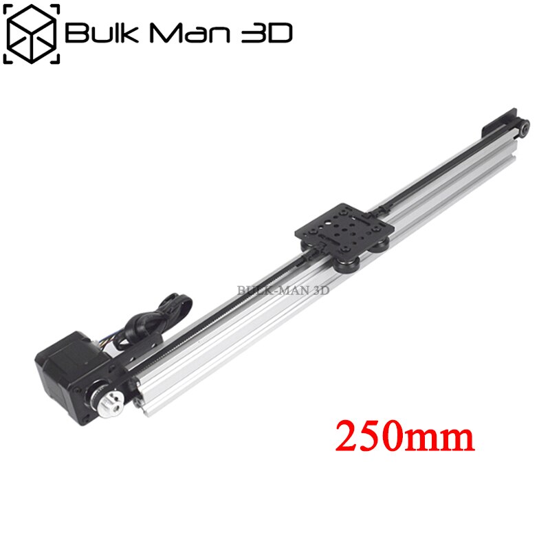 Belt Driven Linear Actuator Kit with Nema17 Stepper Motor,Z Axis DIY CNC Sliding Table Lead Screw Travel - 250mm