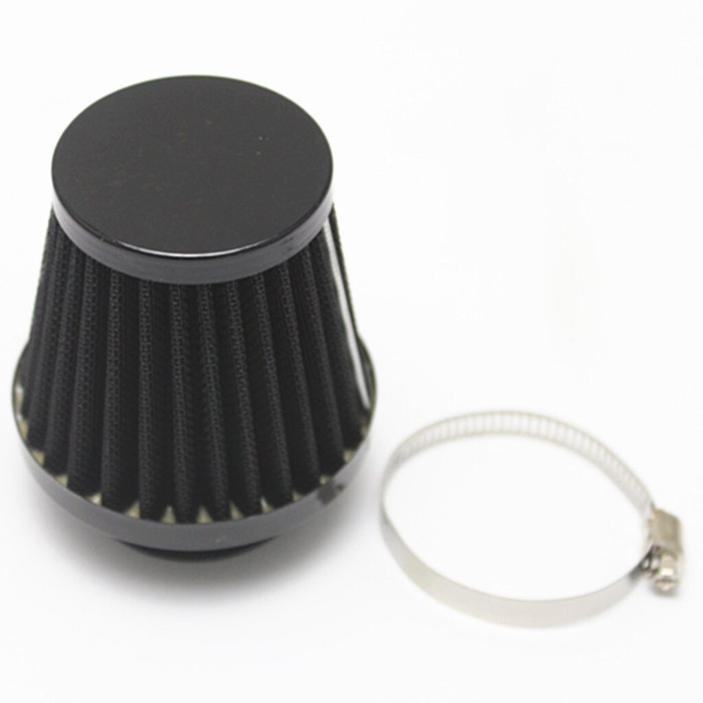 50mm Universal Car Auto Air Intake Filter High Flow Round Cone Cold Cleaner