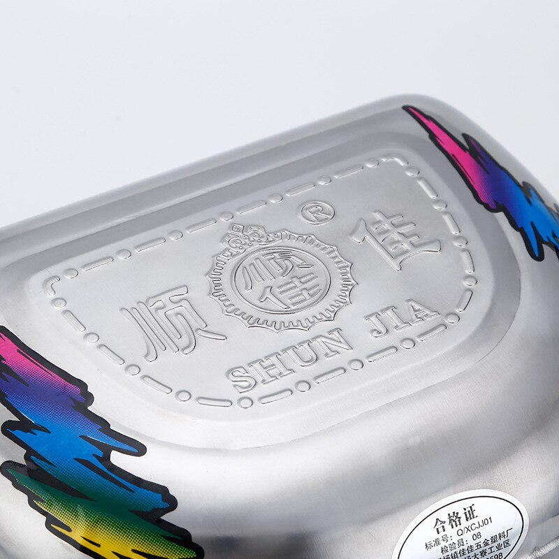 Stainless steel motorcycle trunk, electric vehicle trunk, thick screw fixed motorcycle trunk motorcycle storage box