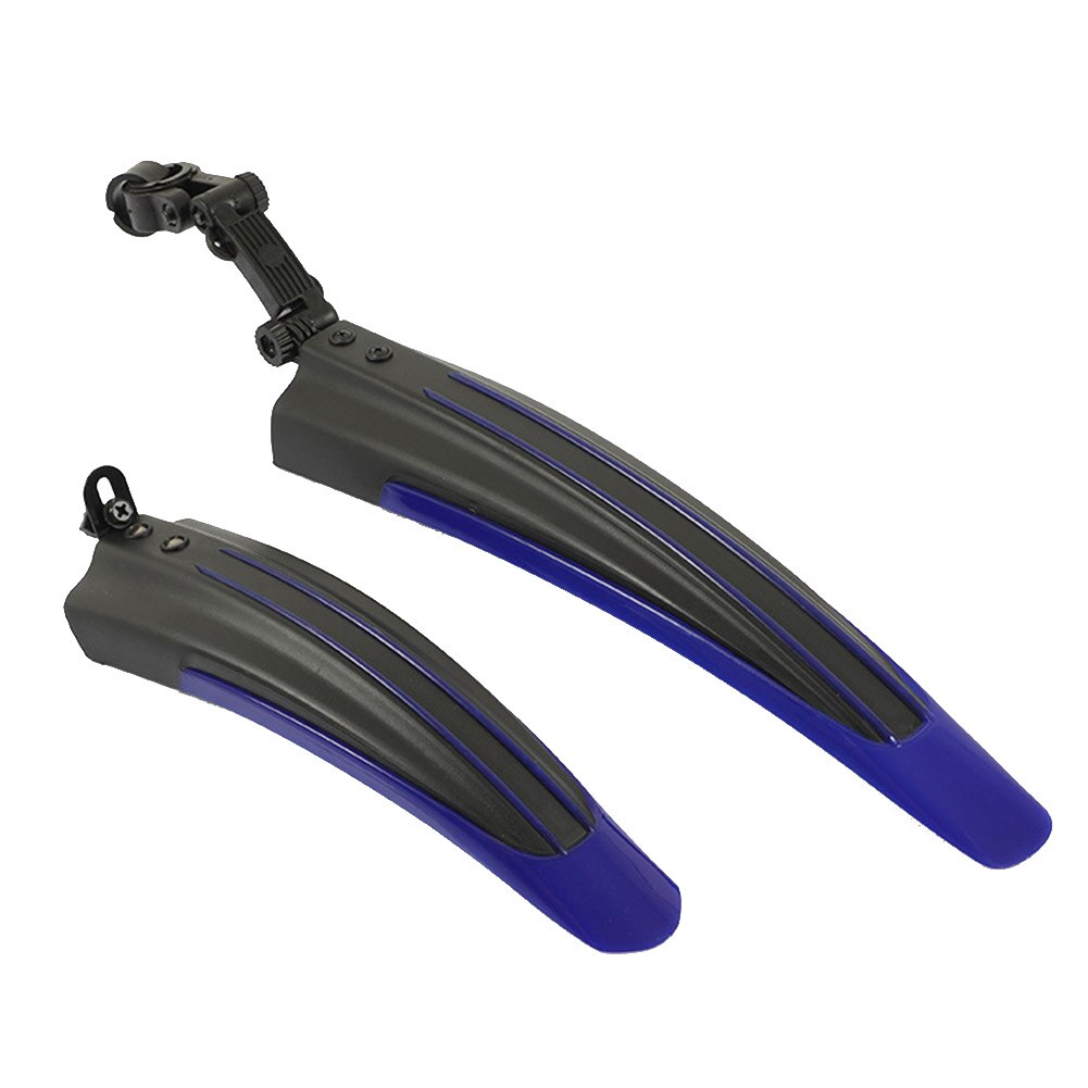 2pcs Mountain Bicycle Splash Fender Guard Set MTB Bike Rear Front Mudguard Cycling Riding Accessories for 20-26 inch Bike: Purple
