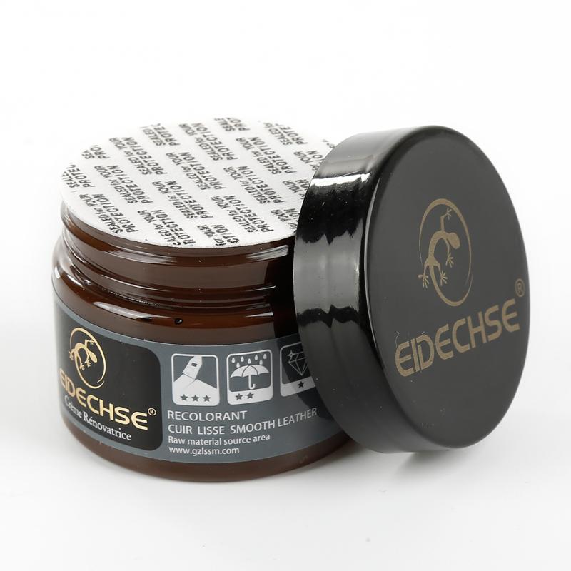 De cuero, reparación de la crema de reparación, restauración herramienta de asiento de Auto sofá abrigos agujeros cero grietas de restauración para coche 50ml: brown