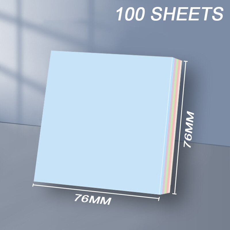Morandi Color Sticky Notes Self-adhesive Note Book Index Sticker Office Message Note Sticker Student Cute N-time Sticker: M