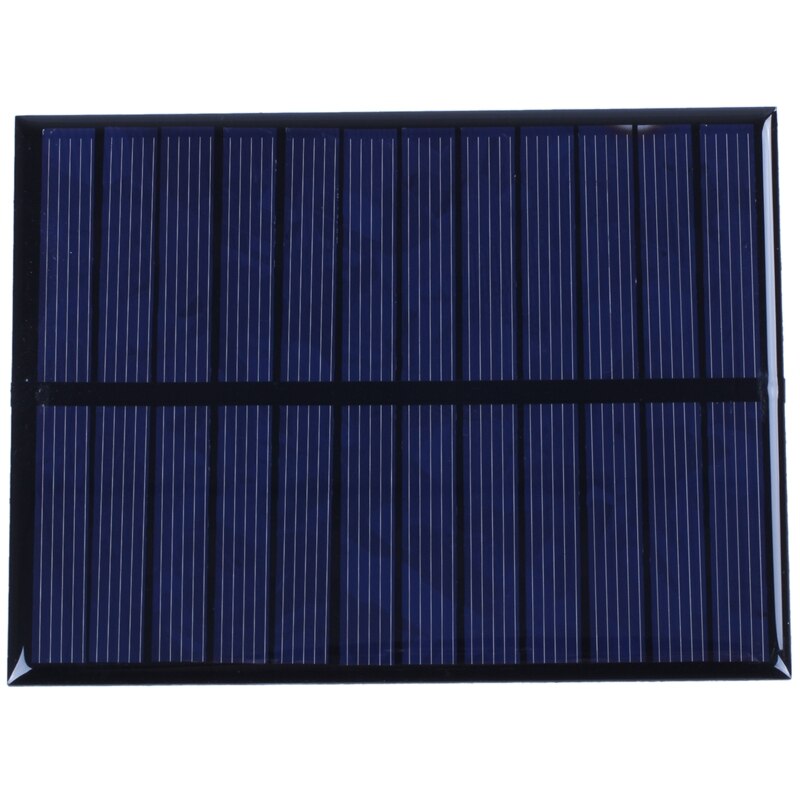 10-Pack Mini Solar Panels - 3V 90mA 0.27W Polycrystalline Cells For DIY Projects