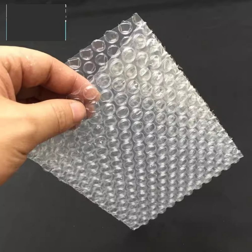 100pcs 10x15cm Plastic Wrap Envelope White Bubble Mailer Packing Bags Clear Shockproof Packaging Bag Film