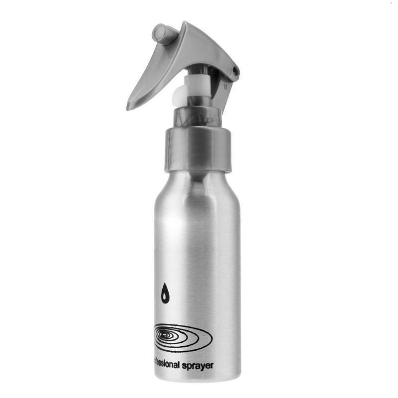 60ml Aluminum Hair Salon Sprayer Refillable Bottles Pro Hairdressing Water Spray Empty Applicator Bottles Salon Styling Tools