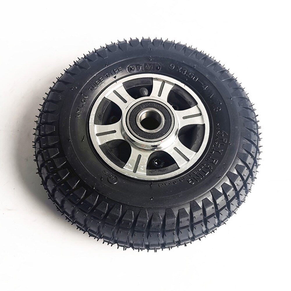 9 Inch 9x3.50-4 Wheel Pneumatic Tire for Scooter Skateboard Pocket Bike Electric Tricycle 9*3.50-4 Tyre Wheel Accessories: wheel