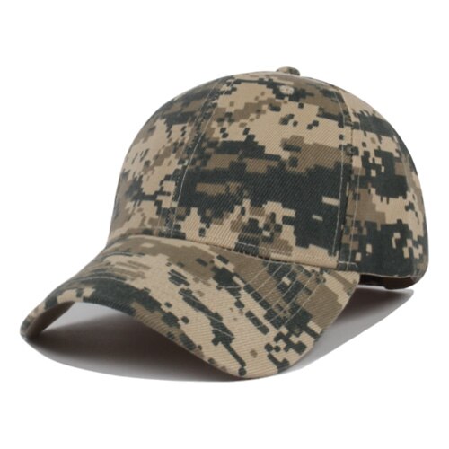 Baseball cap mænd snapback caps kvinder mærke casquette hatte til mænd baseball hat bone gorras camouflage mandlig far cap hat: Khaki grøn
