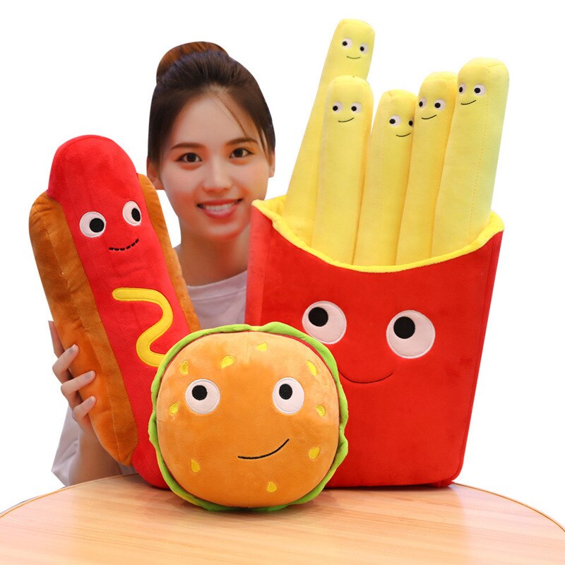 20cm Kawaii Lifelike Sausage Plush Toys Mini Stuffed Food Plush Dolls Pillow Birthday For Children Home Decor