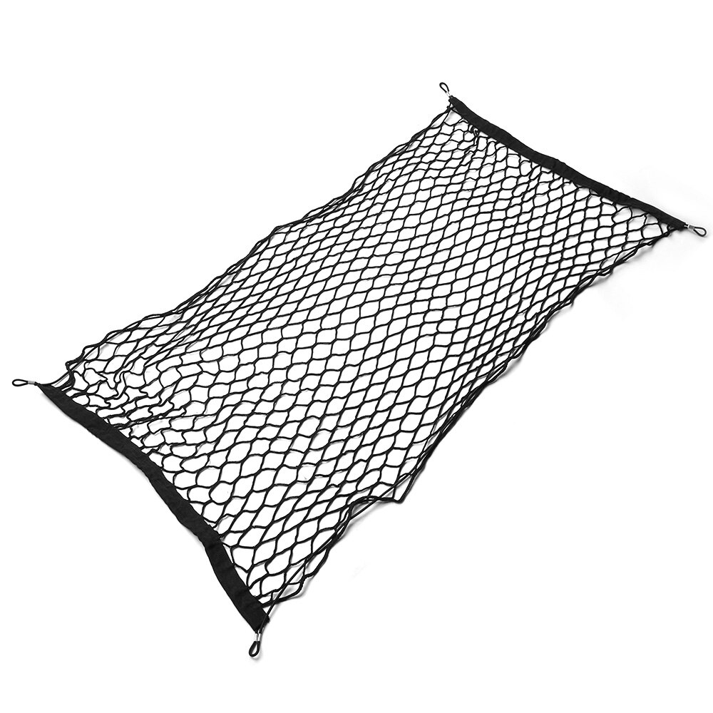 Auto Trunk Opbergnettas Lading Bagage Nylon Elastische Mesh Hangende Netten Zak Opbergen Tidying Interieur Accessoires