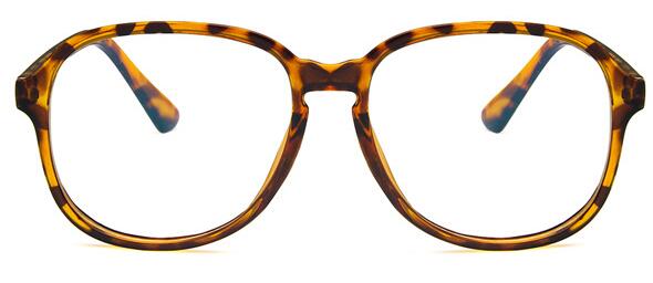 Transparent Glasses Optical Glasses Frames For Women Men Eyeglasses Clear Eyewear Frame Spectacle: leopard