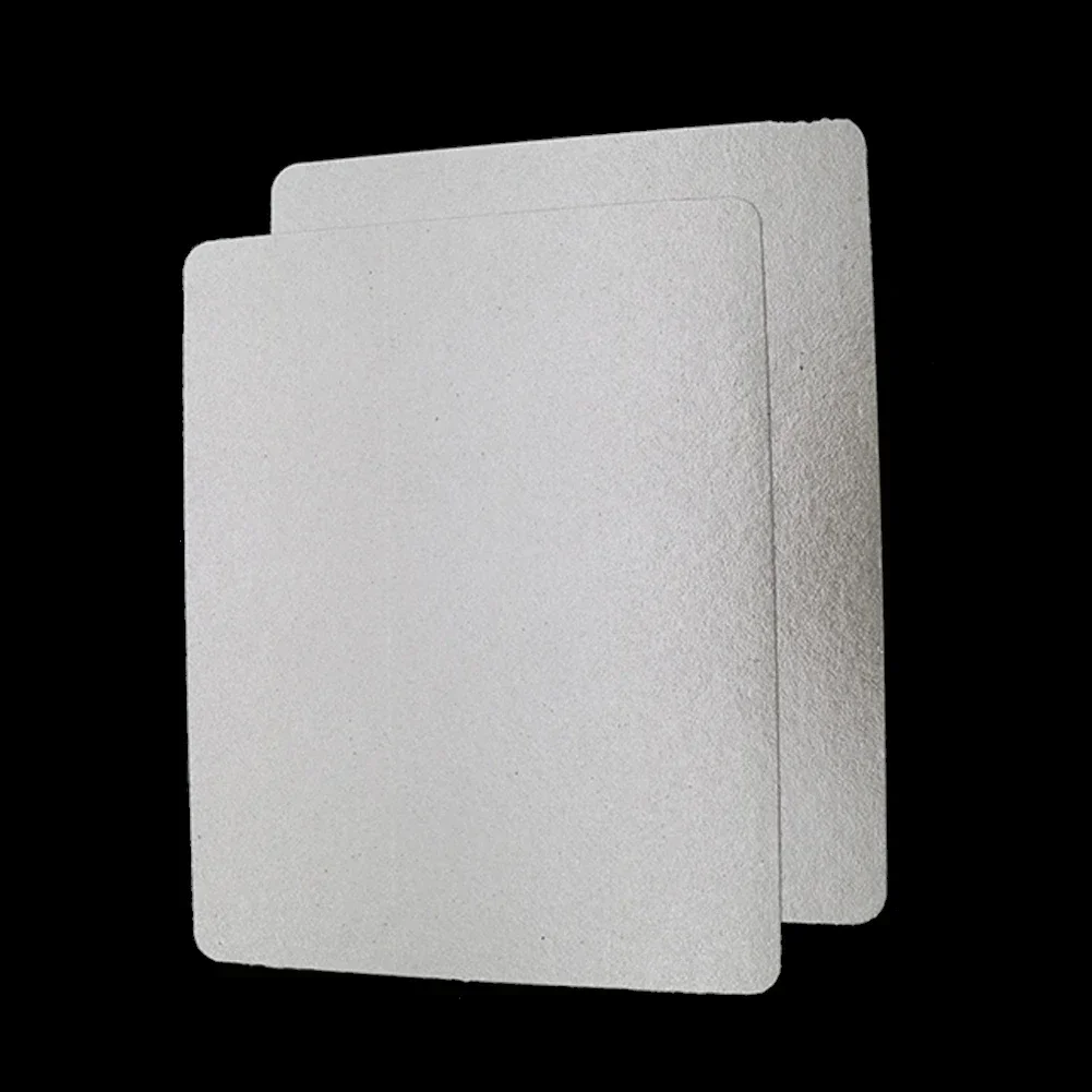 2 pezzi 15*12 cm pezzi di ricambio per forni a microonde mica microonde fogli di mica per Midea magnetron cap piastre forno a microonde
