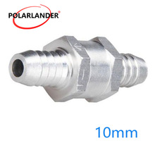 10mm 3/8 " brændstof engangskontraventil benzin diesel marine aluminiumslegering til marine automotive rv landbrug