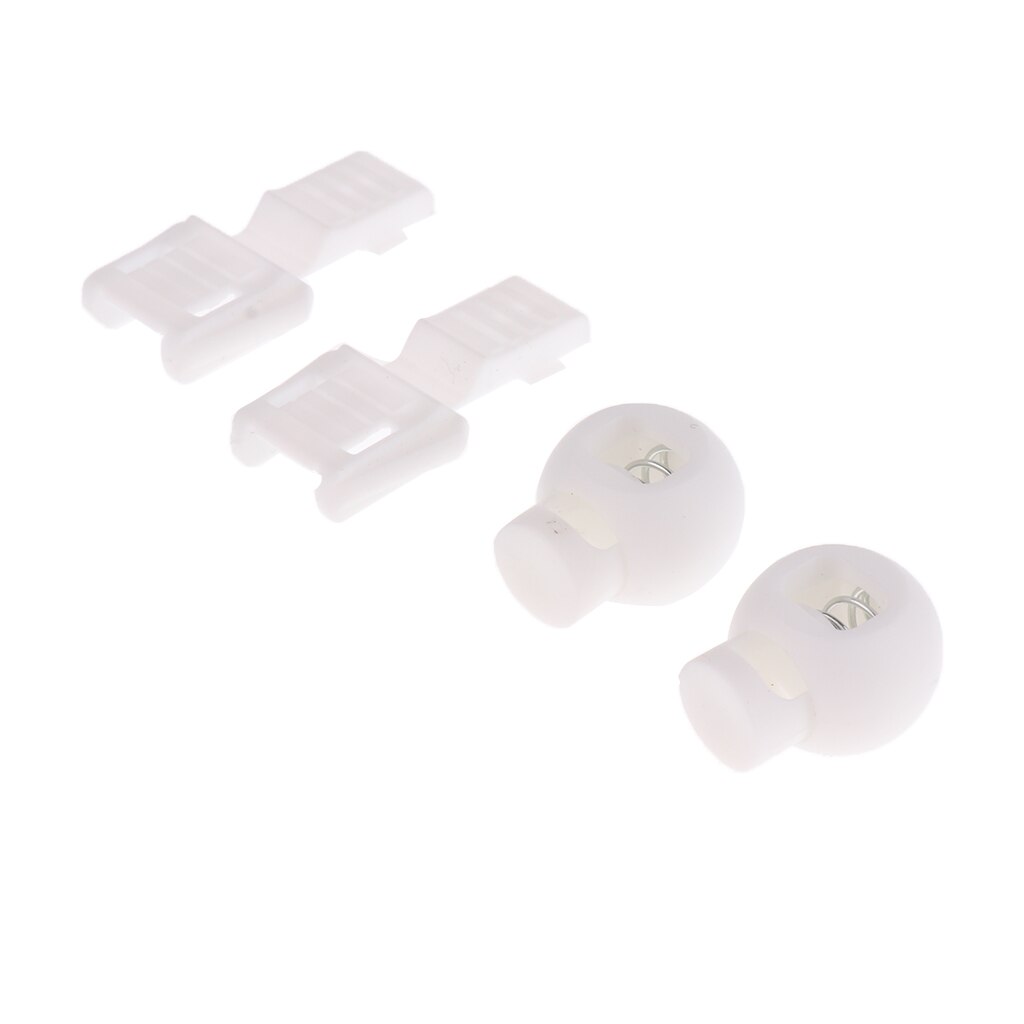 Lazy Shoe Laces Elastic Lock Sports Laces Lock Shoelaces Fastenere Triathlon Trainer Running Jogging Trainer Unisex Shoelaces: White 1