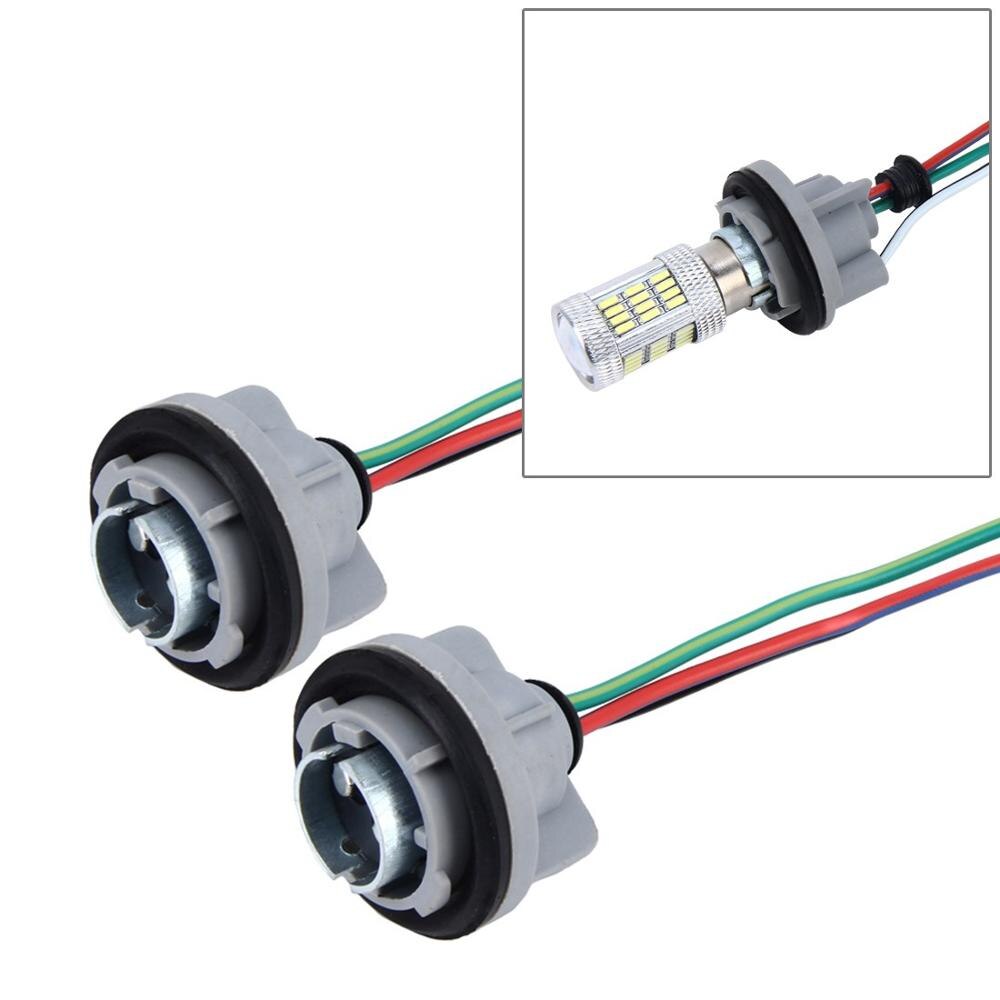 Douille de support pour ampoule LED, 2 pièces, T10/H8/H11/H7 /H4 /H1/H3/9006 /9005 / 7443 /7440 /1157 /1156/voiture: 1157