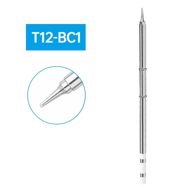T12 Soldering Iron Tips Electric Soldering Iron Welding Tools T12 Soldering Station Kits: WHITE