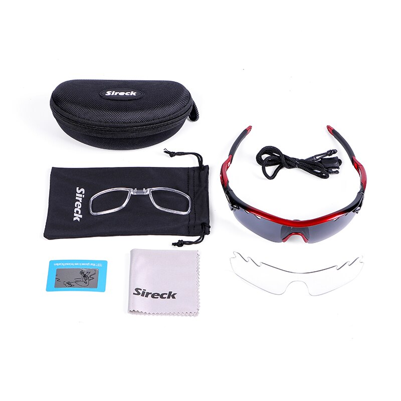 Sireck 3 Styles Cycling Glasses Polarized Sunglasses For Men Women Road Bike Bicycle Eyewear Ciclismo Sports Cycling Accessories