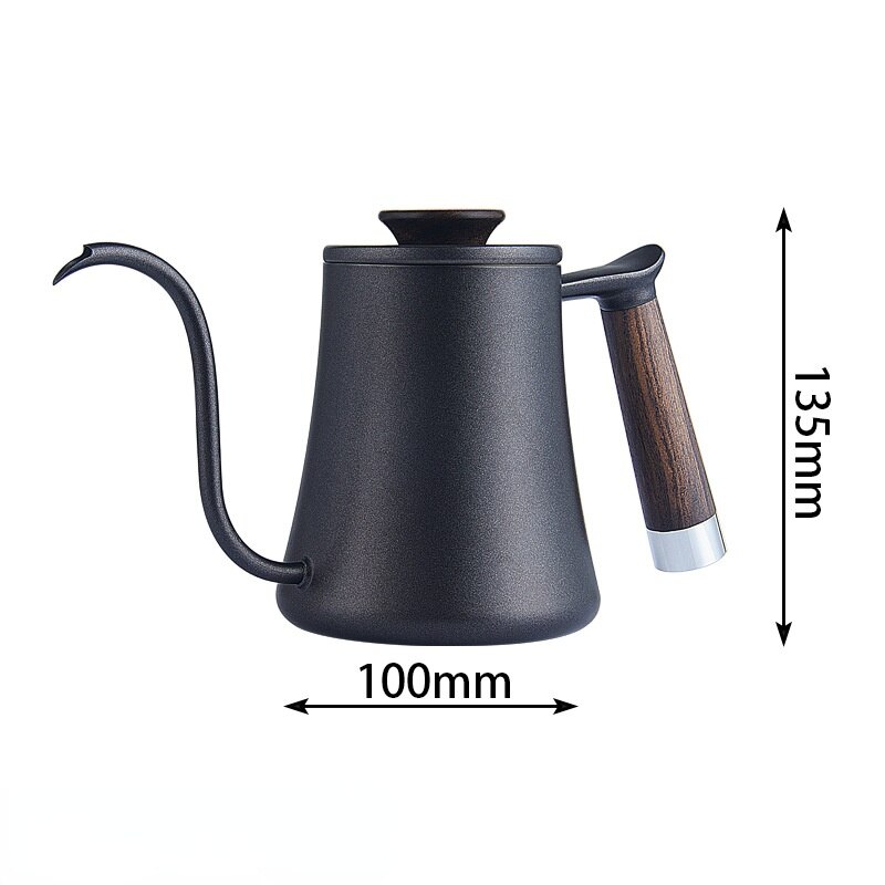 Drip Kettle 600ml Coffee Tea Pot Non-stick Coating... – Vicedeal