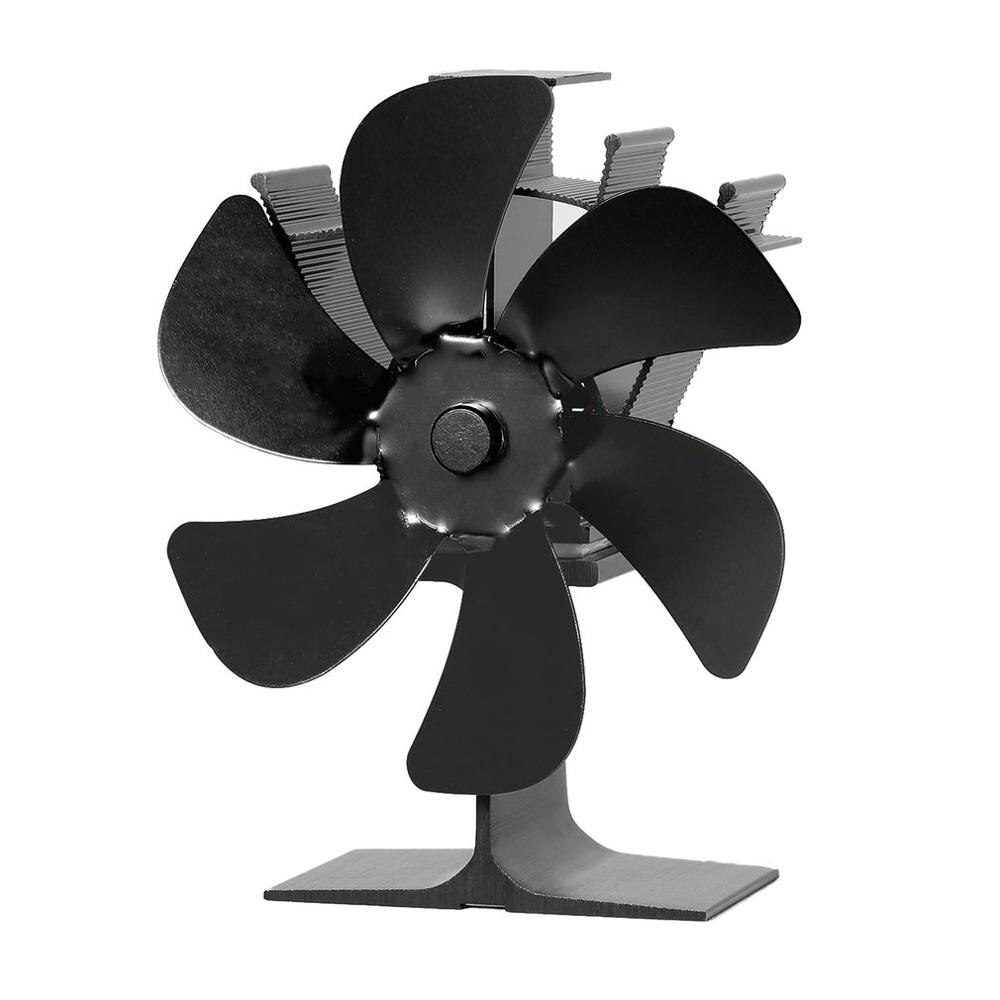205G Zwart Haard Thermische Power Fan 6Blade Alum... Grandado